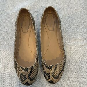 Chloe ballet flats size 7
